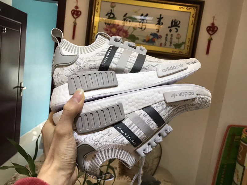 Authentic Adidas NMD R1 Boost“Grey and White”